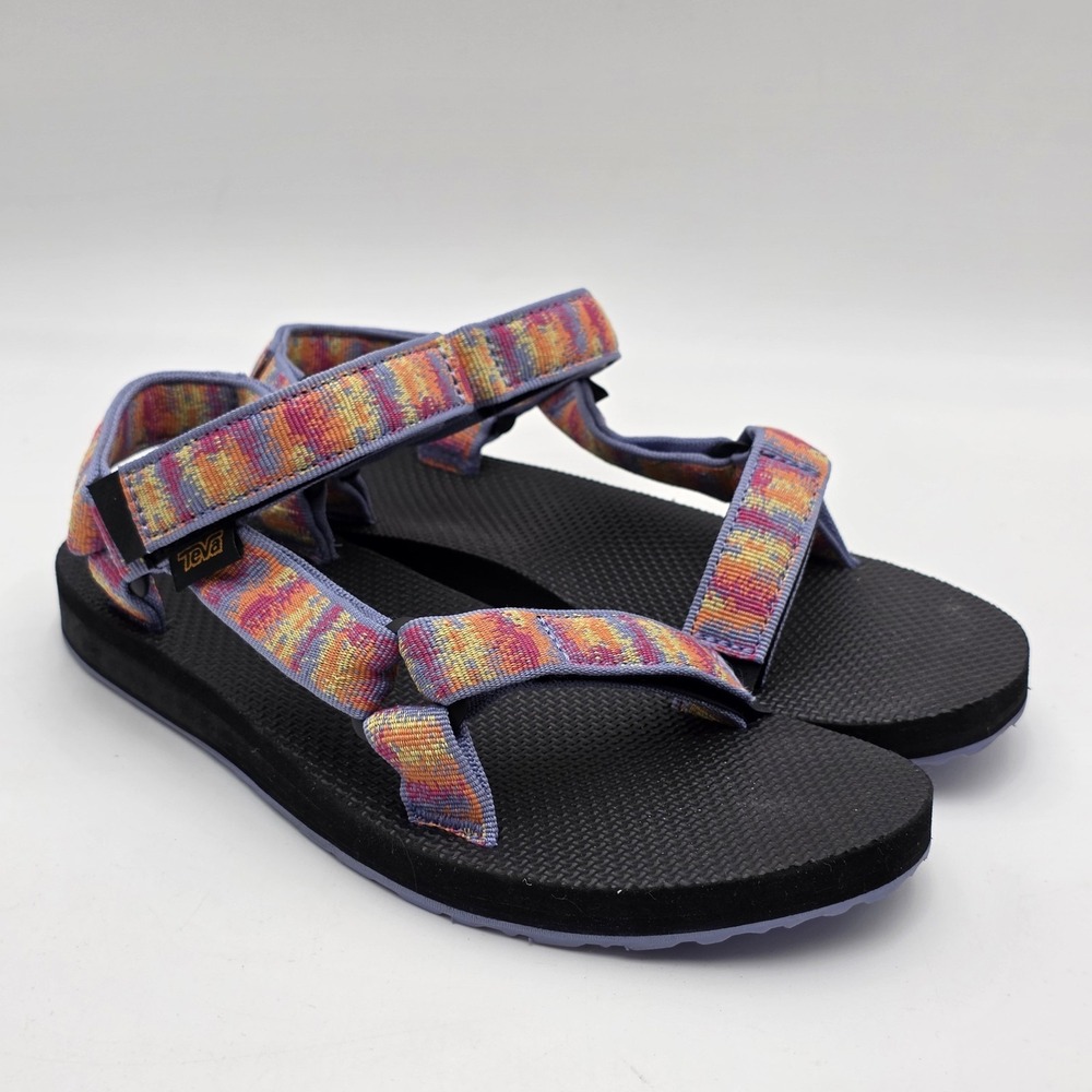 Teva Original Universal Sport Sandal Women 8 Iridescence Tangerine Multi 1003987